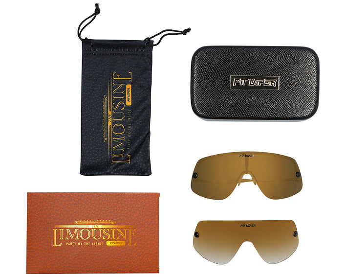 The Limousine The Gold Standard Polarized - Pit Viper Sunglasses