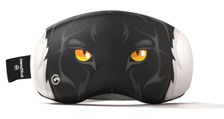 Black Panther Pro Soc | Skibrillen Schutz und Putztuch mit Style